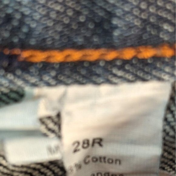 J.Crew Hipslung high low raw hem dark wash low rise jeans sz 28 - Picture 9 of 10